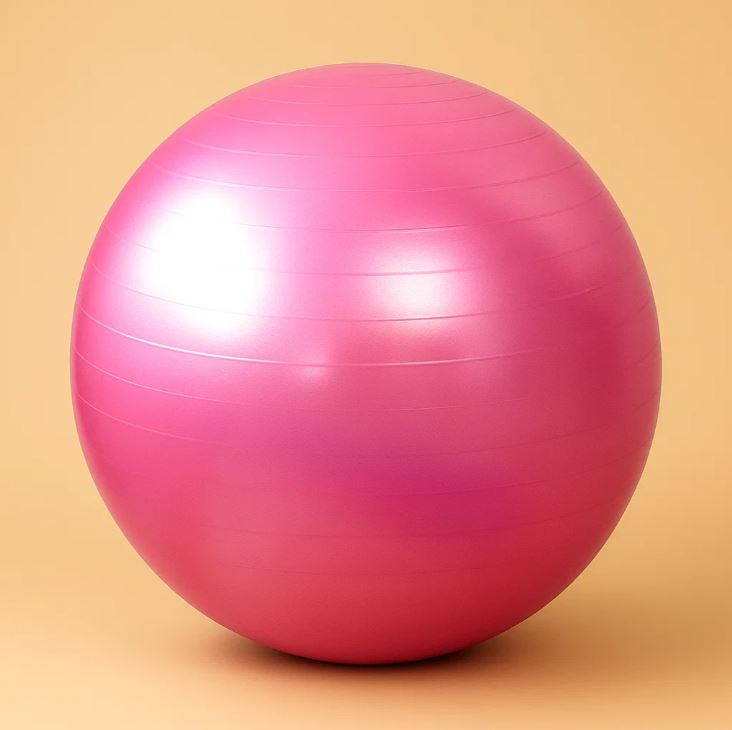 NomadeCare Fit – Ballon yoga PVC (55/65/75 cm) pour pilates NomadeCare