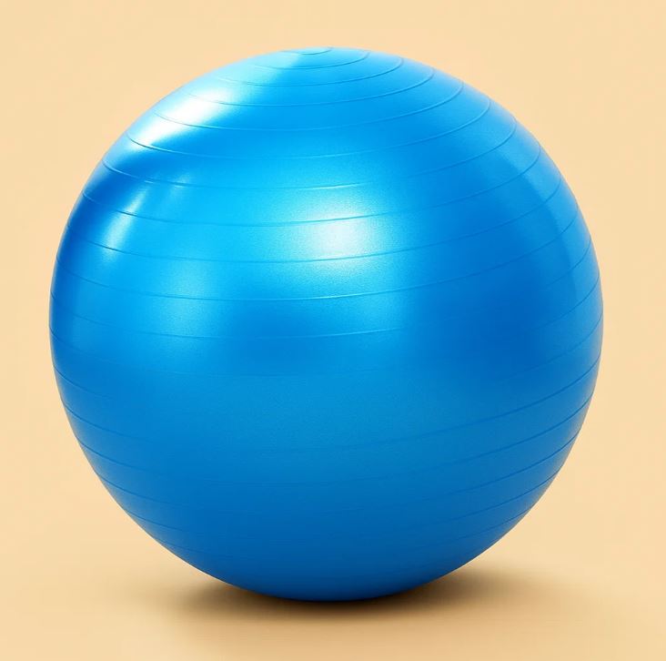 NomadeCare Fit – Ballon yoga PVC (55/65/75 cm) pour pilates NomadeCare