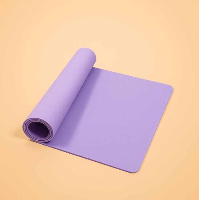NomadeCare EVA – Tapis de yoga antidérapant 4 mm en mousse haute densité NomadeCare