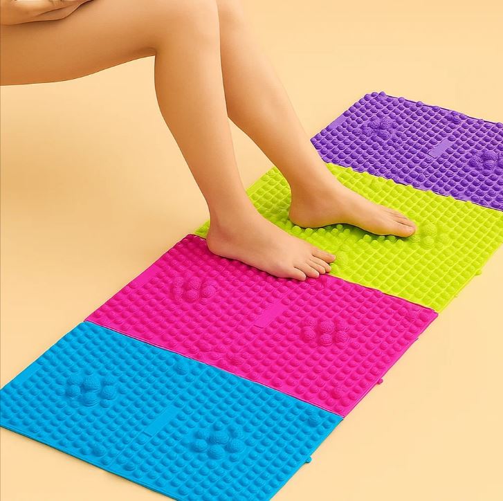 NomadeCare Reflex – Tapis massage plantaire acupression pour détente et stimulation des pieds NomadeCare