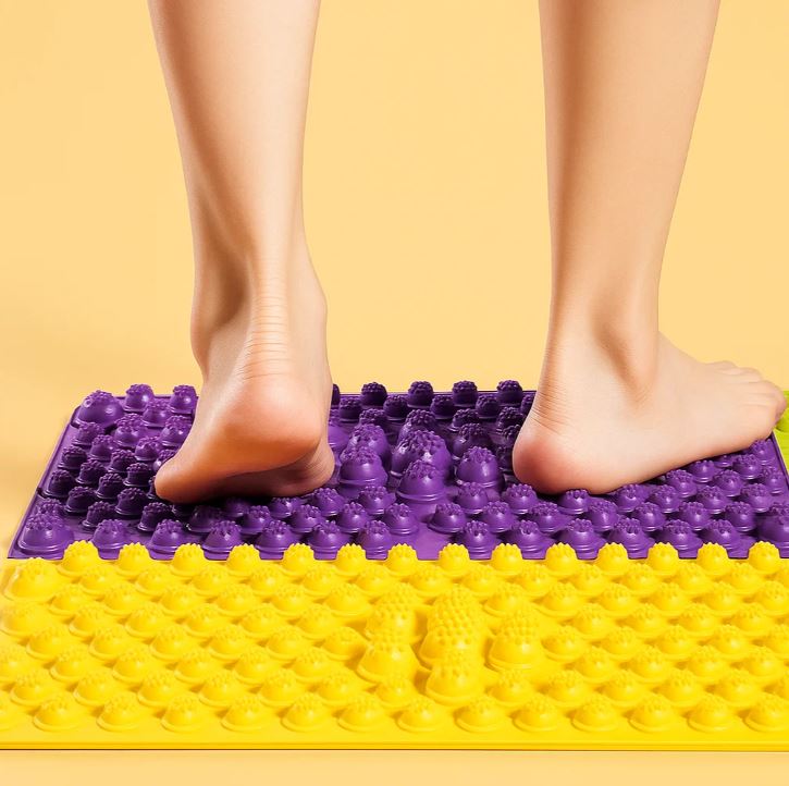 NomadeCare Reflex – Tapis massage plantaire acupression pour détente et stimulation des pieds NomadeCare