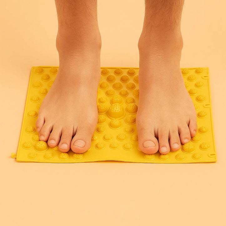 NomadeCare Reflex – Tapis massage plantaire acupression pour détente et stimulation des pieds NomadeCare