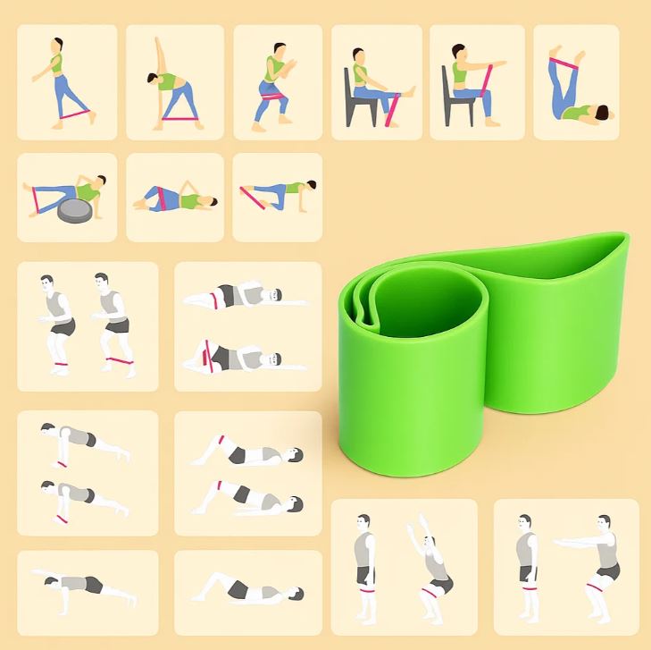 NomadeCare Complete – Set Pilates 11 pièces avec anneau, balles et bandes NomadeCare