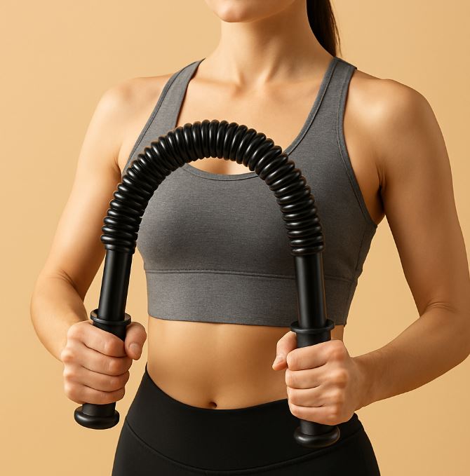 NomadeCare Power – Bâton de Musculation Bras/Poitrine 20–60 kg NomadeCare
