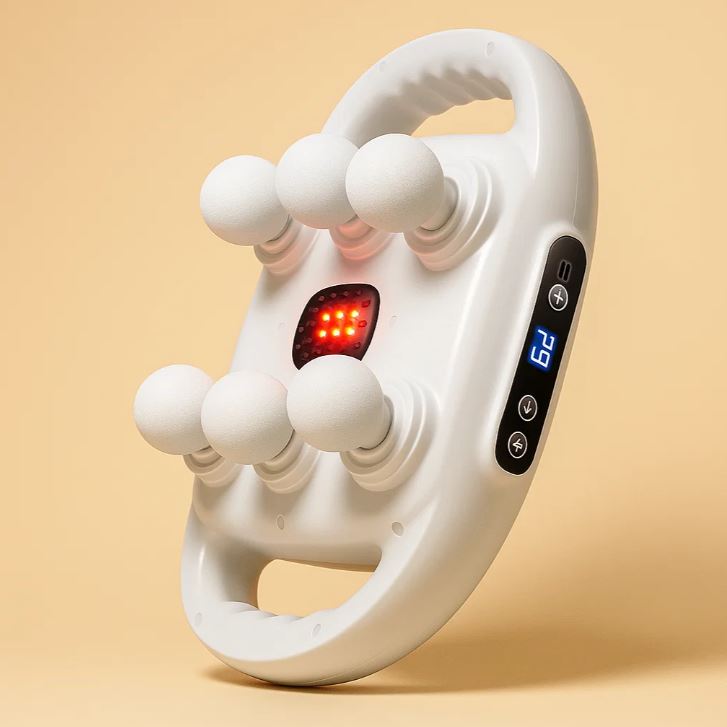 NomadeCare Power – Pistolet de massage 6 têtes haute fréquence NomadeCare