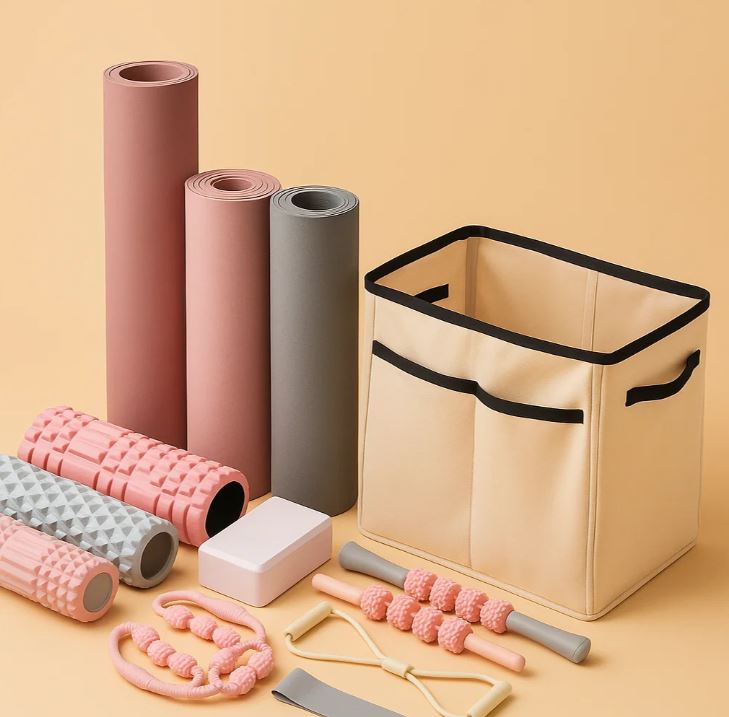 NomadeCare Organize – Panier de rangement pour tapis de yoga et accessoires sport NomadeCare