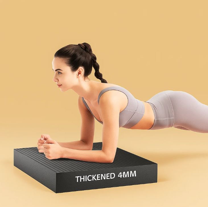 NomadeCare Thick – Tapis épais antidérapant support genoux/abdos NomadeCare