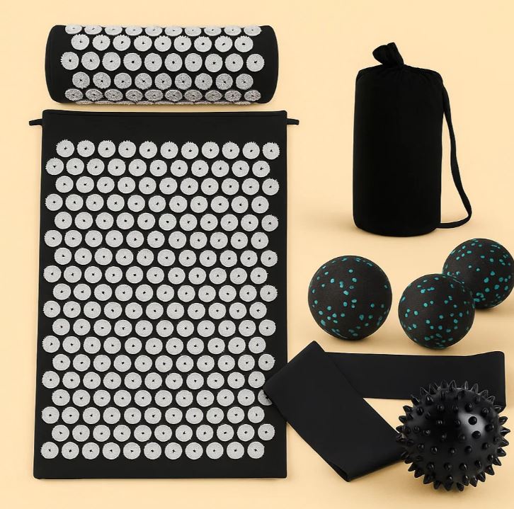 NomadeCare Duo – Set tapis + coussin d’acupression NomadeCare