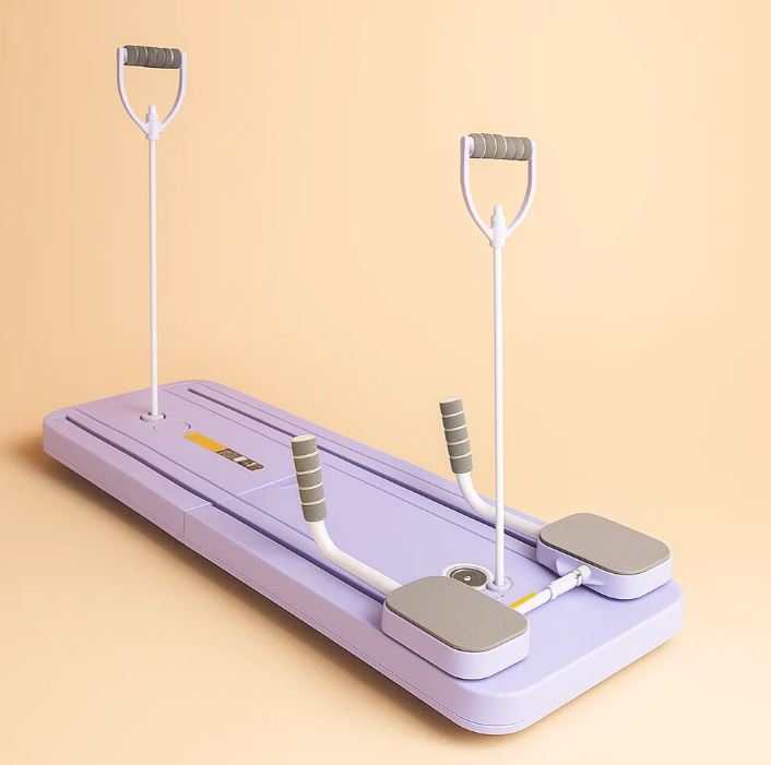 NomadeCare Fold – Planche de Pilates pliable à rebond automatique pour renforcement global NomadeCare