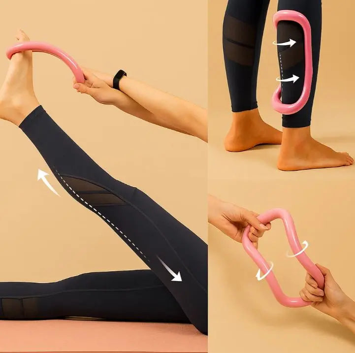NomadeCare Tone – Anneau de Pilates (Yoga Circle) pour étirements - NomadeCare