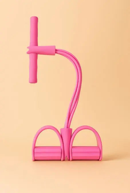 NomadeCare Boost – Élastiques 4 tubes avec pédales pour Pilates, yoga & gainage - NomadeCare