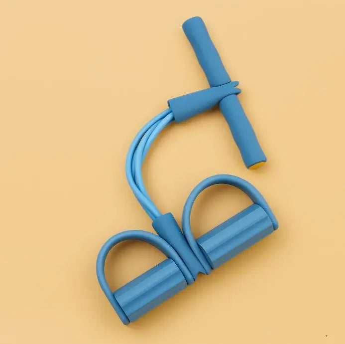 NomadeCare Boost – Élastiques 4 tubes avec pédales pour Pilates, yoga & gainage - NomadeCare