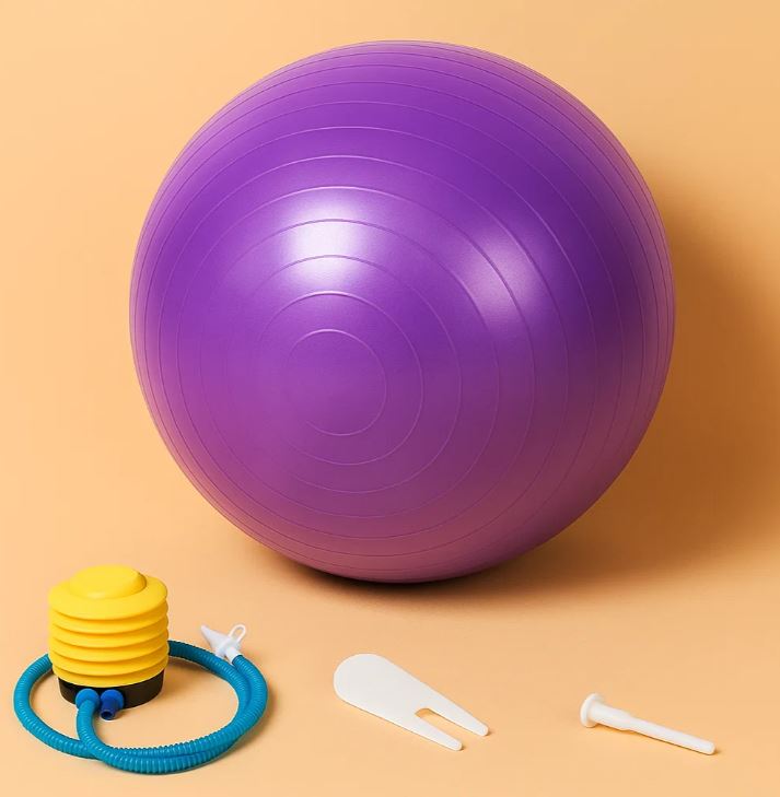 NomadeCare Balanced – Ballon yoga anti-éclatement 55-75 cm NomadeCare