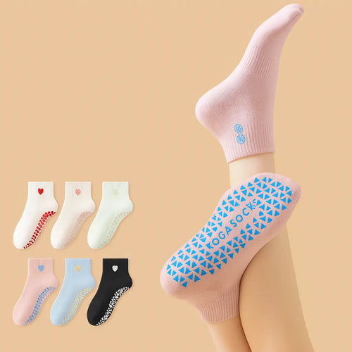 NomadeCare Active – Chaussettes de yoga antidérapantes - NomadeCare