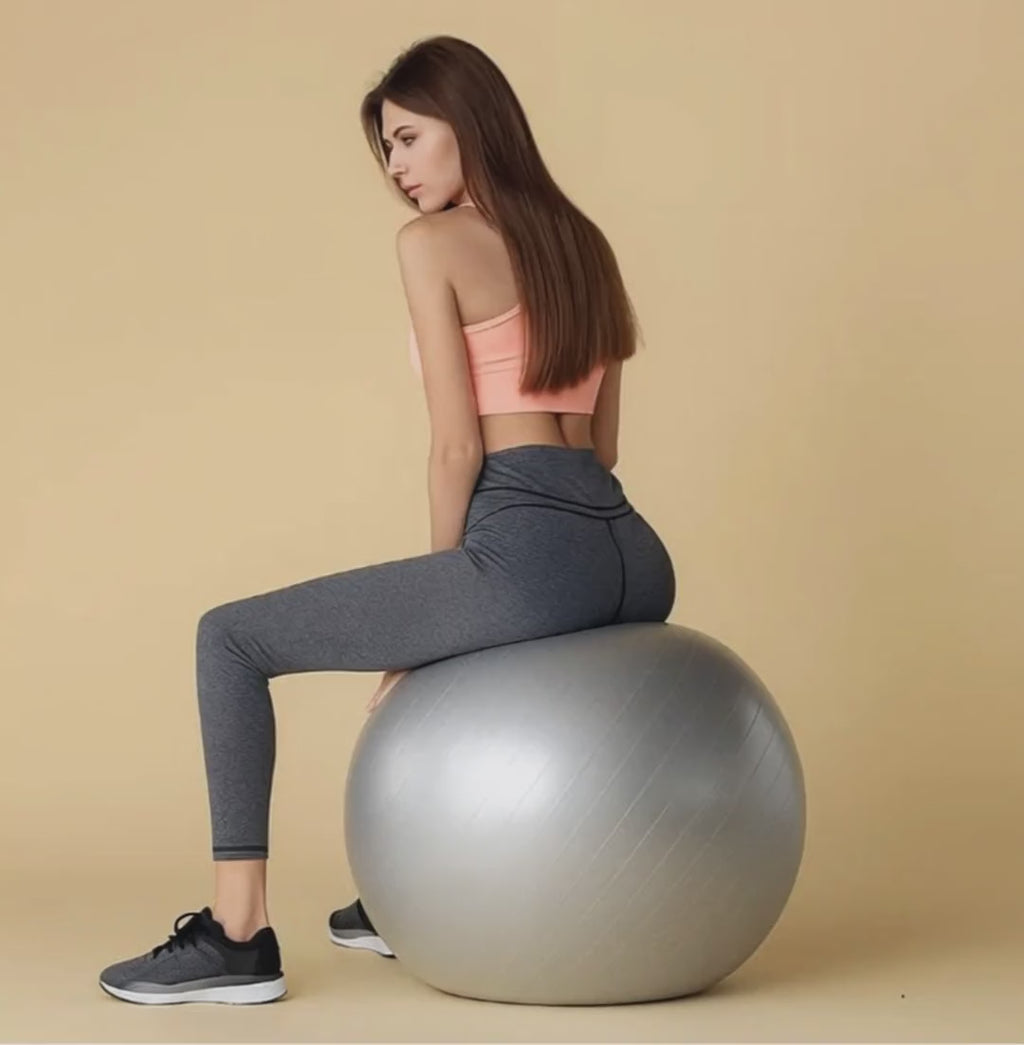 NomadeCare Balanced – Ballon yoga anti-éclatement 55-75 cm